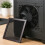 Computer Case Magnetic Dust Filter Mesh PC Case Cooling Fan Computer Guard Cover Horn Net 12 X 12cm 6