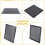 Computer Case Magnetic Dust Filter Mesh PC Case Cooling Fan Computer Guard Cover Horn Net 12 X 12cm 7