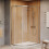 NES Home 1200x800x1850mm Offset Quadrant Shower Enclosure - Chromed Frame 1