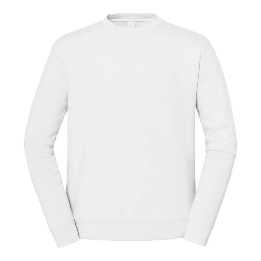 Fruit Of The Loom (3Xl, White) Mens Iconic Premium Set-In Sweatshirt