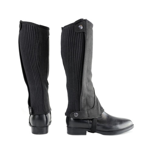 (XL, Black) HyLAND Childrens/Kids Amara Half Chaps