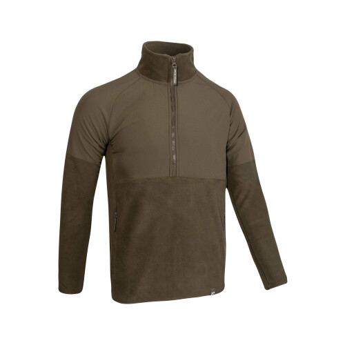 JACK PYKE Jack Pyke Bleasdale Half Zip Fleece Top Dark Olive Small Medium