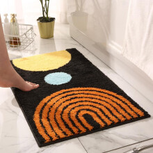 (Beige, 40x60cm) Modern Simple Entry Door Mat, Wear-Resistant Absorbent Non-Slip Bathroom Bedroom Kitchen Floor Mat, Home Welcome Doormat