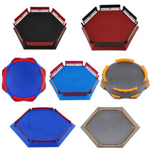 (red box) Children Battling Gyro Disc Thickened with Guardrail Spinning Top Toy for Boys