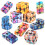(Splicing) Christmas Stress Relief Fidget Cube Set Adults Kids Infinite Magic Cube Decompression Toy Spinning Cube Gift 4