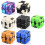(Splicing) Christmas Stress Relief Fidget Cube Set Adults Kids Infinite Magic Cube Decompression Toy Spinning Cube Gift 3