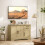 Homcom HOMCOM Sideboard with Soft-Close Doors, Modern Storage Cabinet Natural 8