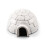 (5pcs Christmas tree) Mini Arctic Igloo Model Snow Hut Christmas Tree Sand Table Landscape Static Decor Ornament 3