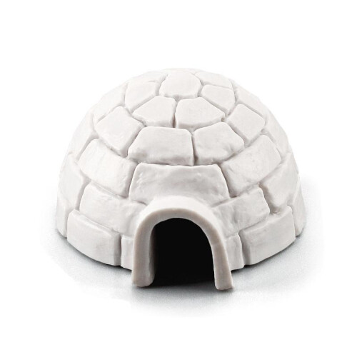 (5pcs Christmas tree) Mini Arctic Igloo Model Snow Hut Christmas Tree Sand Table Landscape Static Decor Ornament 2