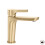 Βρύση Νιπτήρα Premium Rea Maxim Brush Gold Low 1