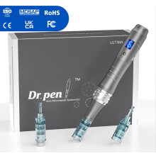 Genuine Dr. Pen Ultima M8 Wireless Microneedling Pen Kit with 3 Cartridges