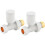 Balterley Modern Radiator Valves (Straight) 1