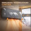 Homcom HOMCOM Ceramic Electric Heater 2000W with Fan, Wall Mounted, Grey 6