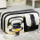 Large Capacity Multi-Pocket Pencil Case with Pen Slots and Zip Compartments 1