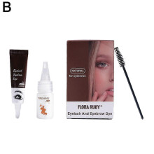 (brown/4pcs) 3 Colors Eye Brow Gel Paint Eyebrow Tint Mascara Nature Tools_ Waterpro
