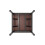 Square 60cm Folding Coffee Table with Marble Effect Top 5