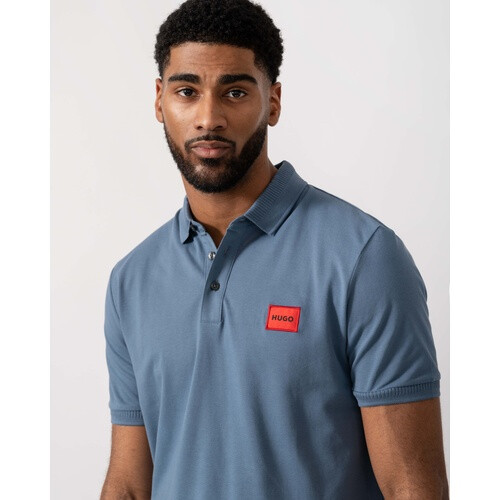 Hugo Boss (L, Blue) Hugo Polo Shirt  in Blue 2