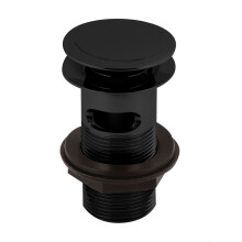 Push Button Basin Waste Slotted