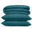Juego de Ropa de Cama de Bambú de 3 Piezas, Suave y Transpirable, Verde 1