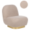 Beliani Armchair LOVIISA Boucle Beige 1