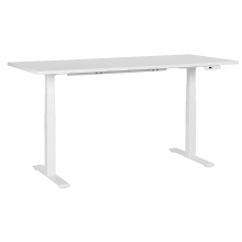 Electric Adjustable Standing Desk DESTINES 180 cm 80 cm White