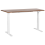 Beliani Electric Adjustable Standing Desk DESTINES 160 cm 72 cm Brown/ White 1