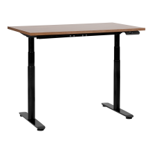 Electric Adjustable Standing Desk DESTINAS 120 cm 72 cm Brown/ Black