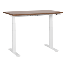 Electric Adjustable Standing Desk DESTINES 120 cm 72 cm Brown/ White