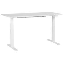 Electric Adjustable Standing Desk DESTINES 160 cm 72 cm White