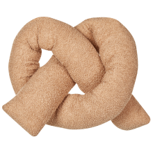 Throw Cushion GLADIOLUS 172 x 14 cm Boucle Light Brown Solid