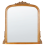 Beliani Wall Mirror SUSSEY 75 cm 78 cm Gold 1