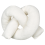 Beliani Throw Cushion GLADIOLUS 172 x 14 cm Boucle Off-White Solid 1