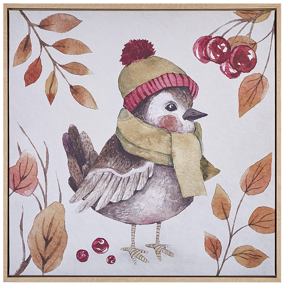 Canvas CASTRO 63 x 63 cm Animal Motif Multicolour