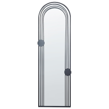 Wall Mirror AJAIN 45 cm 146 cm Metal Black