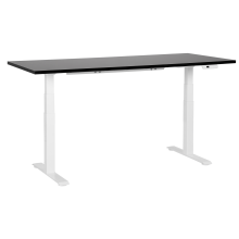 Electric Adjustable Standing Desk DESTINES 180 cm 80 cm Black/ White
