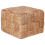 Beliani Pouffe HOSRI Jute Beige 1