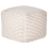 Beliani Pouffe DAMAN Cotton Light Beige 1
