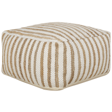 Pouffe ALMATTI Fabric Beige
