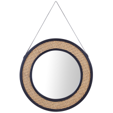 Wall Mirror CAMBRAI 70 cm 104 cm Rattan Natural