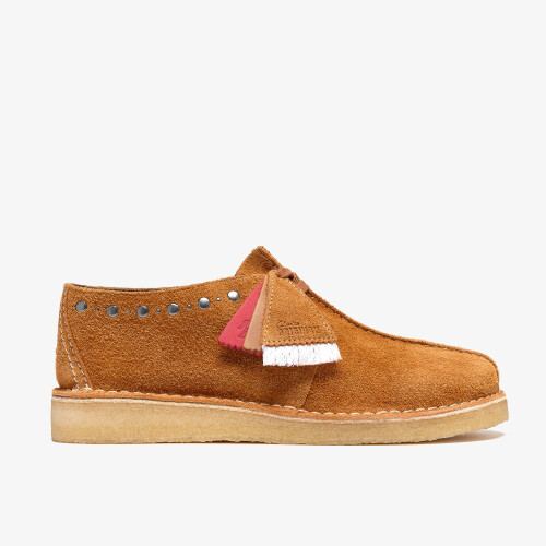 Clarks (Standard, 9.5 (Adults')) Desert Trek Burnt Orange