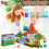 Magnetic Blocks 100PCS, Magnetic Building Blocks 5