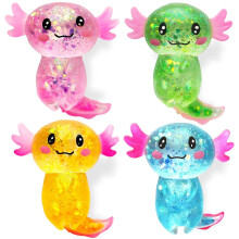 4PCS Axolotl Squishy Stress Relief Toy