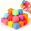 24PCS Slow Rising Stress Cube, Dough Stress Balls 1