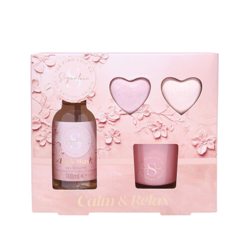 The Kind Edit Co. Signature Relax Bathing Gift Set