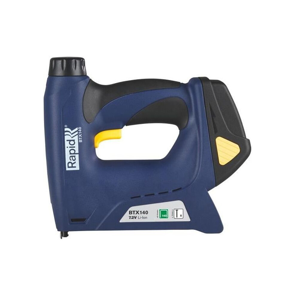 Rapid Blau/Schwarz/Gelb Tacker + Nagelpistole, Btx140 Elektrotacker (Tacker) - Image 5