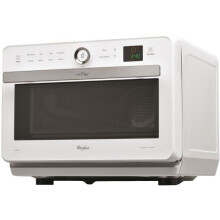 WHIRLPOOL JT469WH - Jet Chef Mikrowelle - 33 L - 6. SENS Combi Crisp Dampf - Edelstahlinnenraum - Drehteller 36 cm - Weiß
