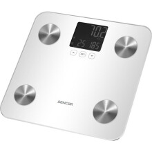 Personenwaage - SENCOR - SBS 6025WH - LCD-Display - Weiß