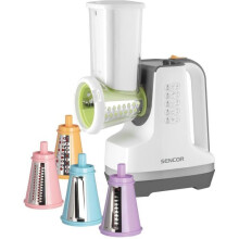 Gemüseschneider und Sorbetmaschine - SENCOR - SSG 4500WH - 150 W - 6 Zubehörteile - Weiß