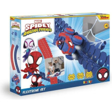Set Entdeckung Spidey Flextreme - Batterien enthalten - 184 flexible Strecken und 1 Fahrzeug