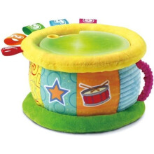 Trommel Lumi Magique - VTECH BABY - Musikalisches Spielzeug - Bilingual - Geräusche und Lichter